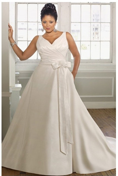 ชุดแต่งงานคนอ้วนทรงบอลกาวน์