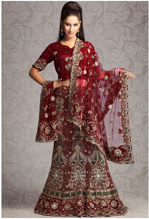 ชุดแต่งงานของอินเดีย