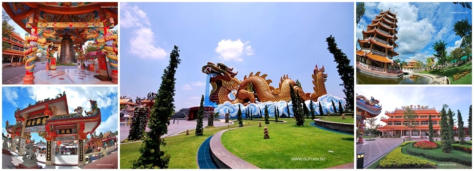 อุทยานมังกรสวรรค์ พิพิธภัณฑ์ลูกหลานพันธุ์มังกร ศาลเจ้าพ่อหลักเมือง