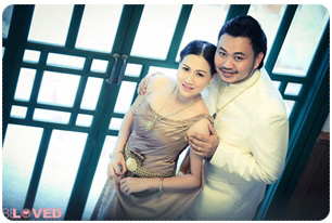 ชุดไทยถ่ายพรีเวดดิ้ง