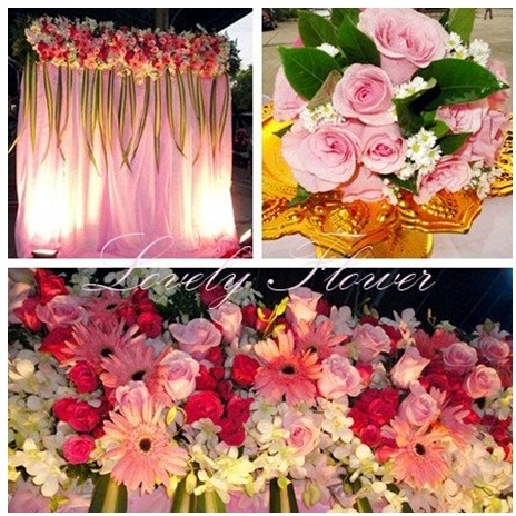 บริการจัดดอกไม้ ดอกไม้งานแต่งงาน