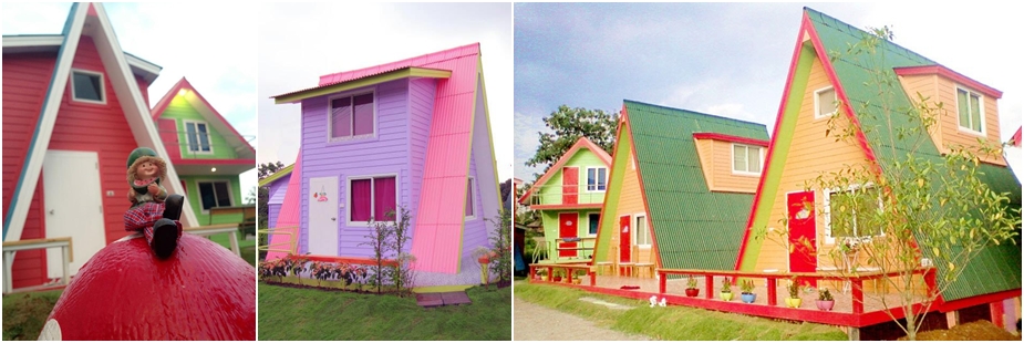 ที่พักสีลูกกวาด