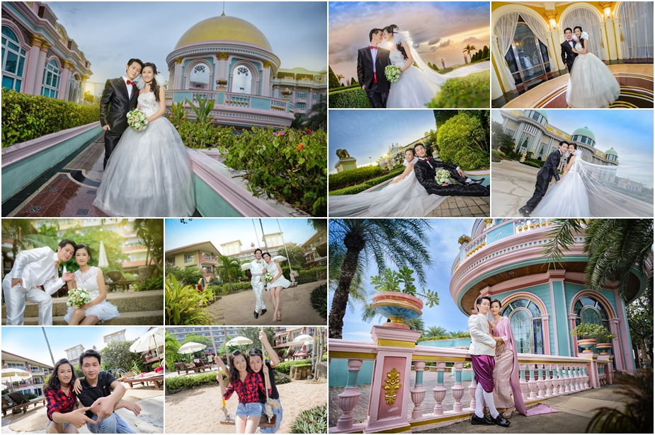 บ้านสุขาวดี สถานที่ถ่ายพรีเวดดิ้ง pre wedding พัทยา