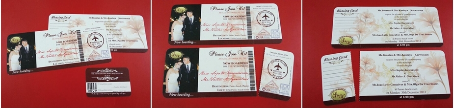 การ์ดเชิญงานแต่งงาน