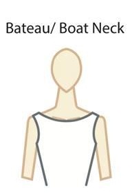 bateau/boat neck