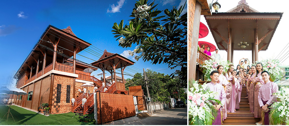 สถานที่จัดเลี้ยงแต่งงาน งานแต่งงานเรือนไทย , เรือนไทย สุขุมวิท 50