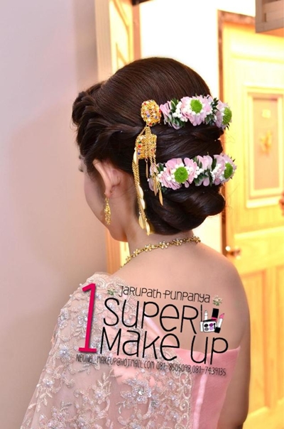 ทรงผมเจ้าสาวสวยหวาน