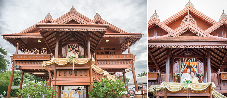 สถานที่จัดเลี้ยงแต่งงาน งานแต่งงานเรือนไทย , เรือนไทย แจ้งวัฒนะ