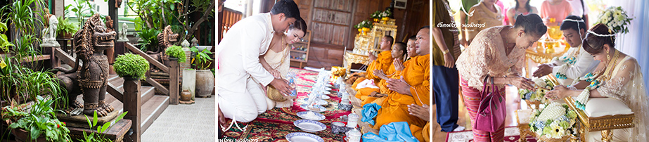 สถานที่แต่งงาน  เรือนไทยนวมินทร์ (ปุญชรัศมี) สถานที่จัดเลี้ยงแต่งงาน