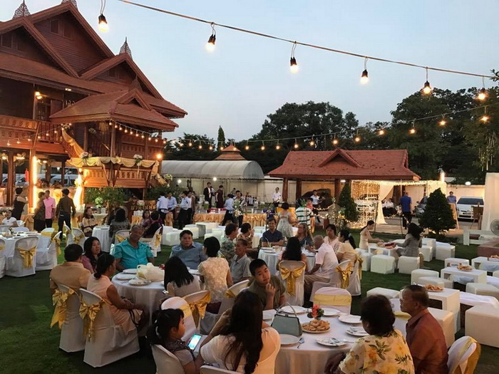 สถานที่จัดเลี้ยงแต่งงานแบบไทย