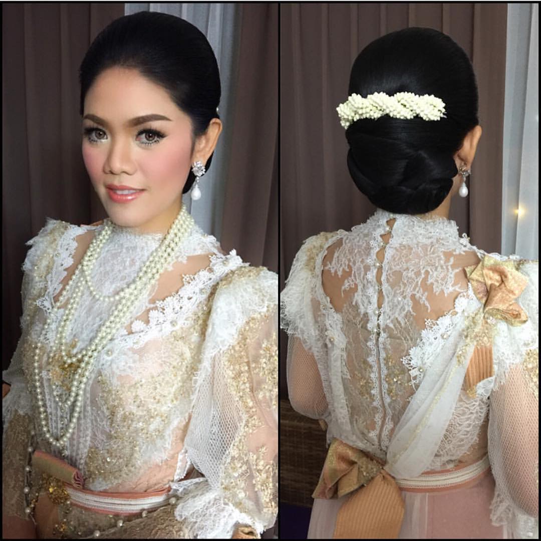 เครดิตรูปภาพทรงผมชุดไทยจาก IG: khunyong_hair , nongchat