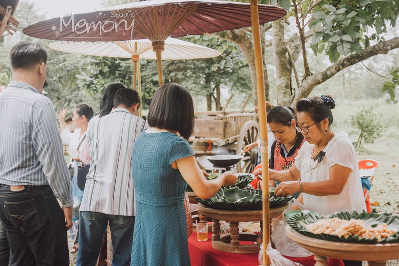 จัดงานแต่งแบบล้านนา