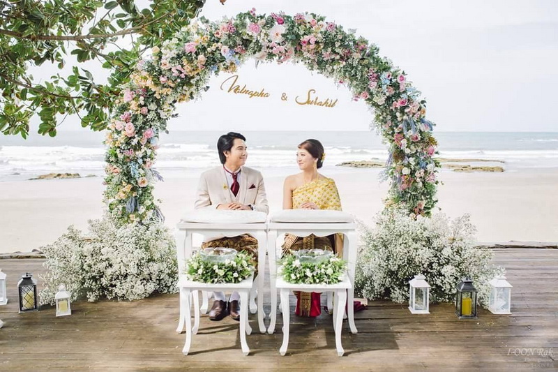 จัดงานแต่งริมทะเล