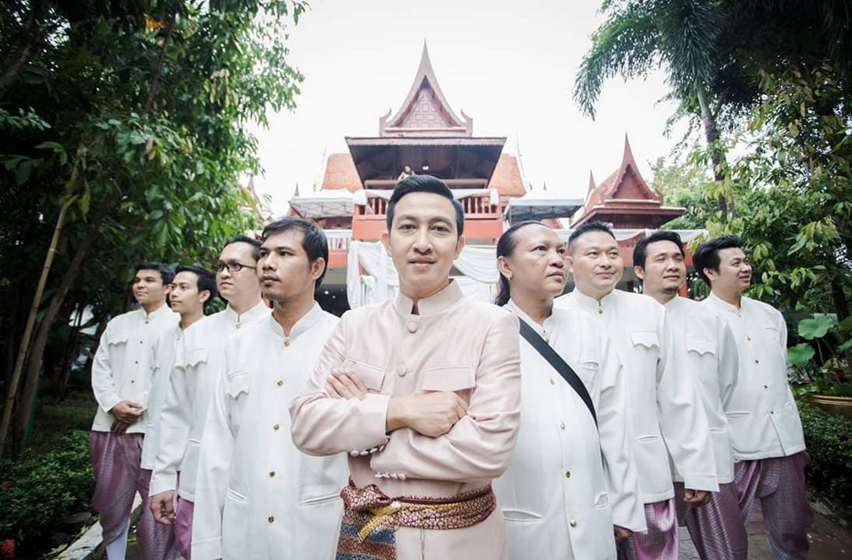 บรรยากาศงานแต่งแบบไทย