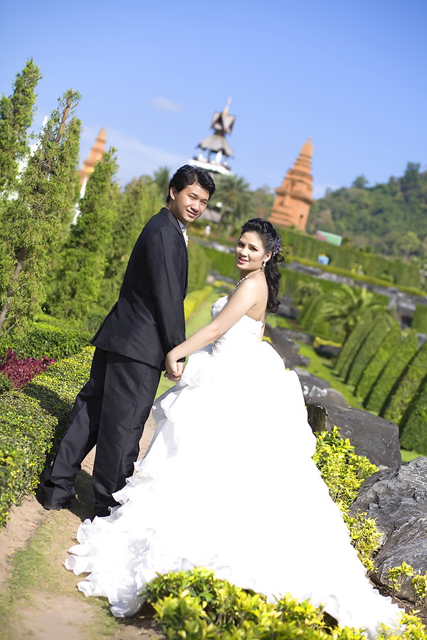 ถ่ายรูปแต่งงาน สวนนงนุช