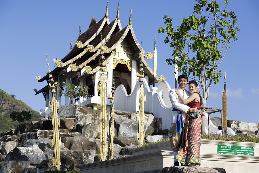 ถ่าย Pre wedding สวนนงนุช