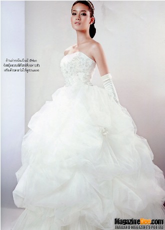 ชุดแต่งงานแสนสวย จากนิตยสาร Wedding vol. 12 no. 48 April 2011