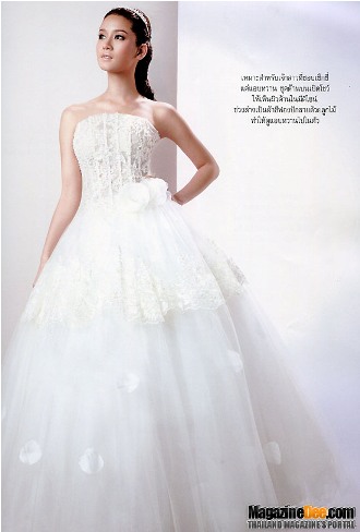 ชุดแต่งงานแสนสวย จากนิตยสาร Wedding vol. 12 no. 48 April 2011