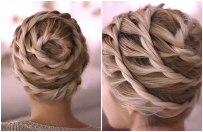 Trendy spiral updo ทรงผมสไตล์เกล้าเกลียวอินเทรนด์