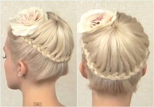 Circle crown braid tutorial