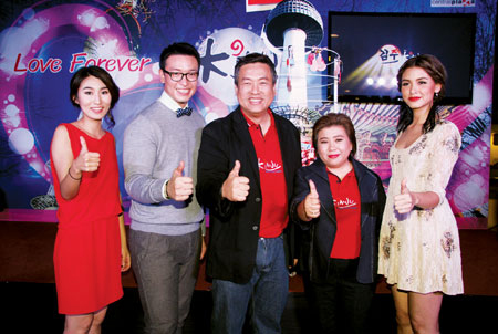 ชาย-วิกกี้ หวานเปิดตัวแคมเปญแฟนเกาหลีพันธุ์แท้กับ LOVE FOREVER@KIMJU 