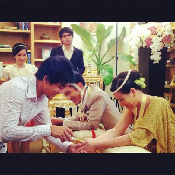 งานแต่ง หนุ่ม ฝ้าย 