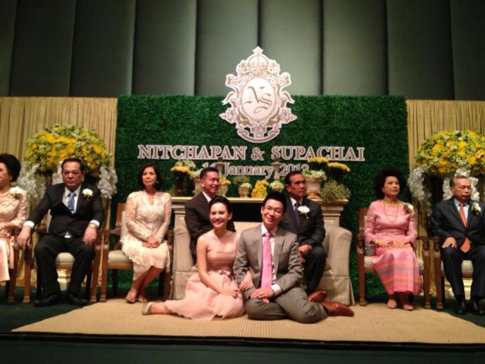 บรรยากาศงานแต่ง เจิน ณิชชาพัณณ์