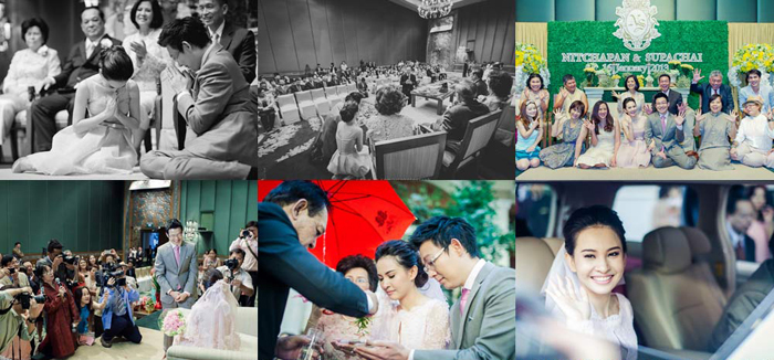 รวมภาพงานแต่ง เจิน ณิชชาพัณณ์