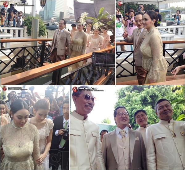 ภาพงานแต่งงาน ตั๊ก บงกช เจ้าสัวบุญชัย