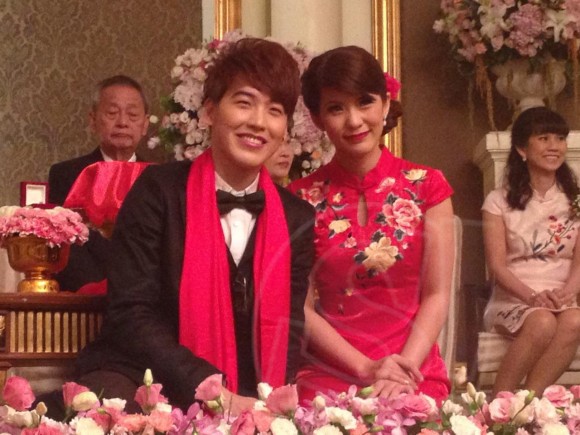 พิธีหมั้น โด่ง เอเอฟ แบบจีน