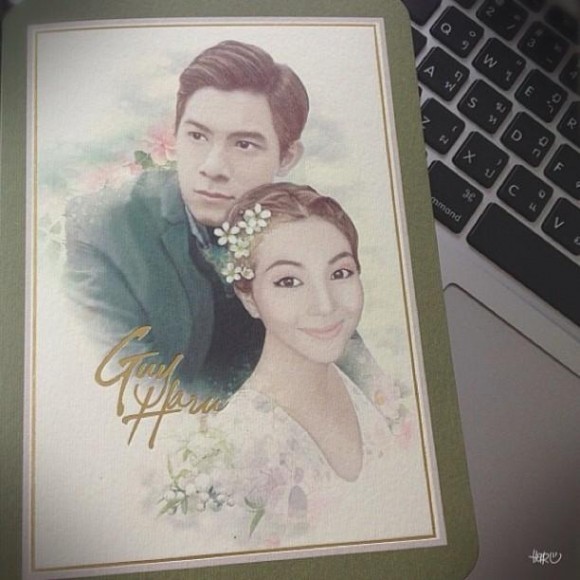การ์ดแต่งงาน กาย ฮารุ