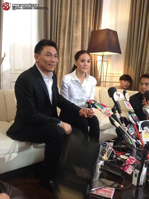 แถลงข่าวความสัมพันธ์ของ เจนี่ เทียนโพธิ์สุวรรณ และเอ๋ ชนม์สวัสดิ์ อัศวเหม