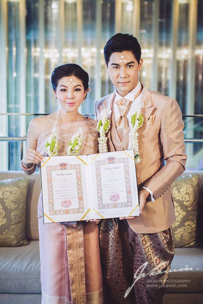 กาย ฮารุ จดทะเบียนสมรส