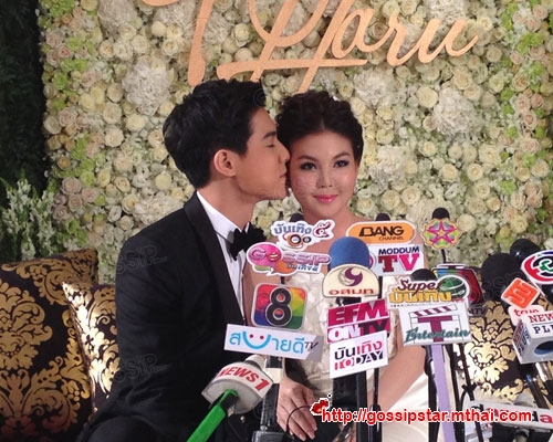 แถลงข่าวแต่งงาน กาย ฮารุ