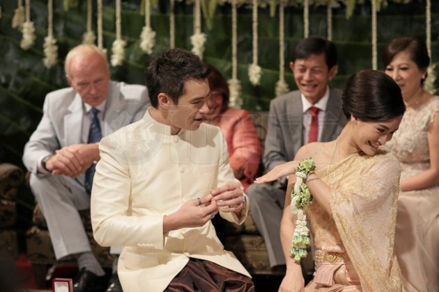 ภาพงานหมั้น งานแต่ง ปีเตอร์