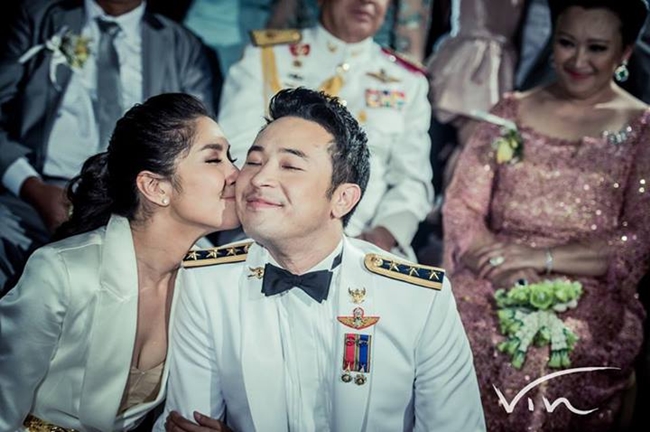 บรรยากาศงานฉลองสมรสพระราชทาน เบนซ์ พรชิตา มิค บรมวุฒิ