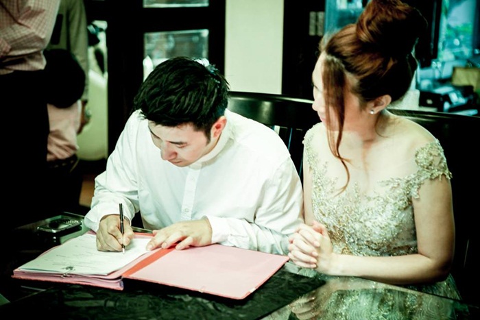 หนุ่ม กรรชัย เมย์ เฟื้องอารมณ์ จดทะเบียนสมรส