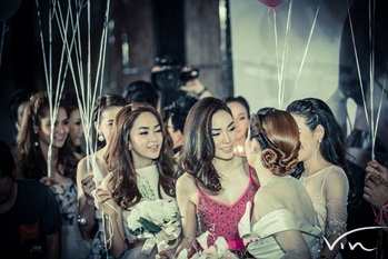 ดาราร่วมงาน หนุ่ม กรรชัย และเมย์ เฟื้องอารมณ์