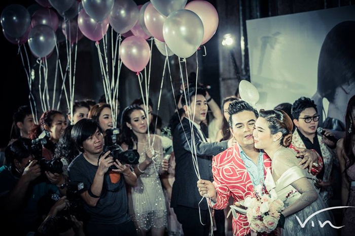 งานแถลงข่าวแต่งงาน หนุ่ม กรรชัย เมย์ เฟื้องอารมณ์