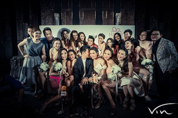 เมย์ เฟื่อง หนุ่ม กรรชัย ดาราร่วมแสดงความยินดี