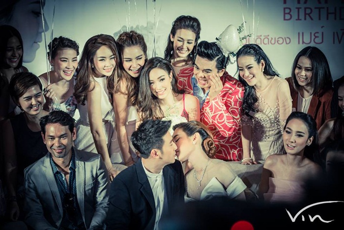 เมย์ เฟื่อง หนุ่ม กรรชัย แต่งงาน