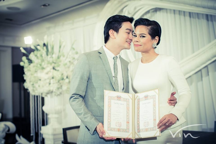 โอปอล์ ปาณิสรา หมอโอ๊ค สมิทธิ์  แต่งงาน