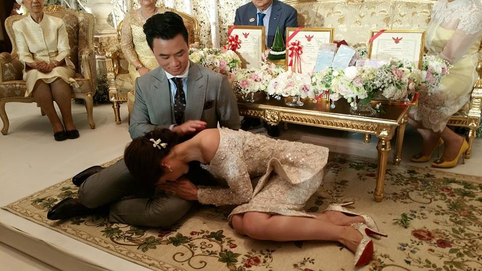 พิธีหมั้นชมพู่ น๊อต