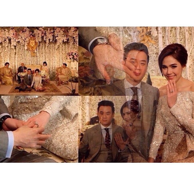 งานหมั้นชมพู่ น๊อต