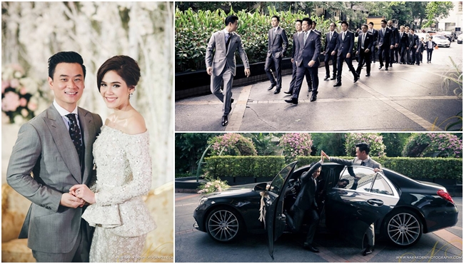 งานแต่งงาน ชมพู่ น๊อต