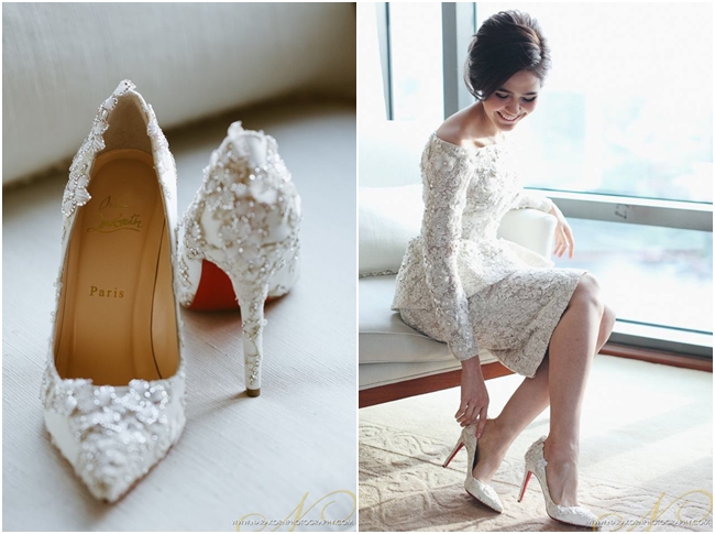 รองเท้าเจ้าสาวชมพู่ อารยา