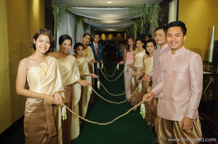 ประตูเงิน ประตูทองงานแต่งนุ่น ศิรพันธ์  ท็อป พิพัฒน์