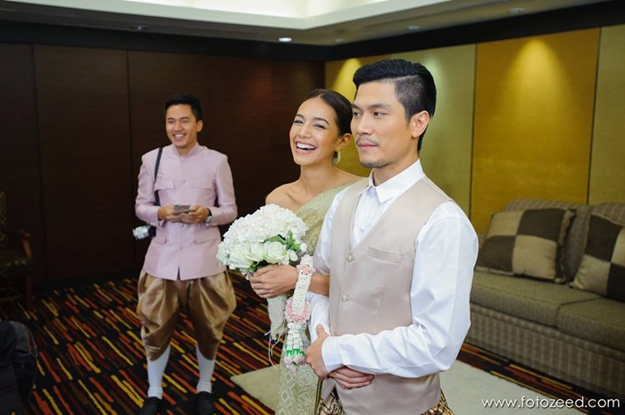 นุ่น ศิรพันธ์  ท็อป พิพัฒน์ แต่งงาน