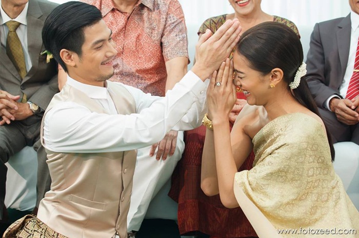 นุ่น ศิรพันธ์  ท็อป พิพัฒน์ งานหมั้นเช้า