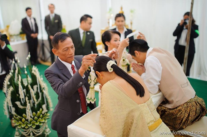พิธรดน้ำสังข์ นุ่น ศิรพันธ์  ท็อป พิพัฒน์ 
